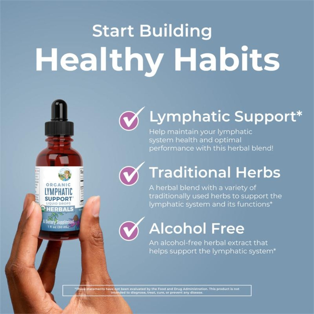 Lymphatic Support Herbal Blend Liquid Drops